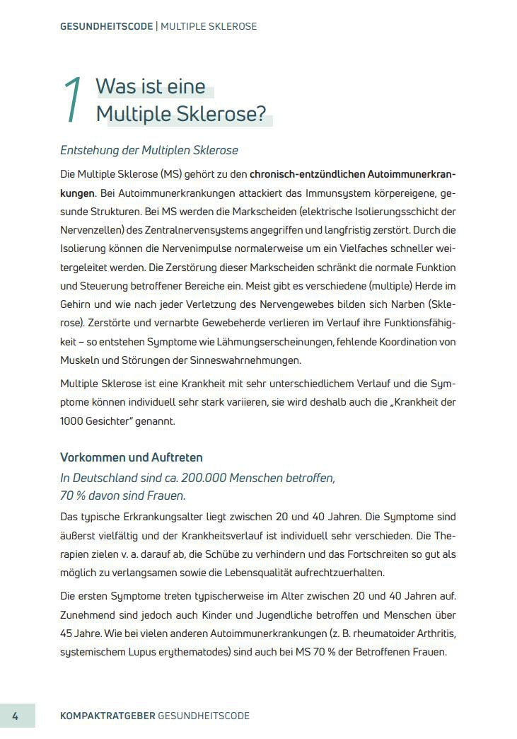 Multiple Sklerose | E-Book