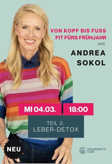 Leber-Detox mit Andrea Sokol - Online-Seminar