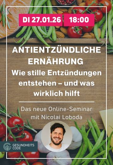 Antientzündliche Ernährung | Online-Seminar