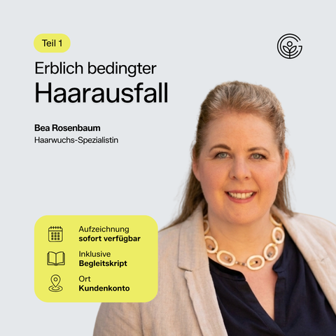 Erblich bedingter Haarausfall