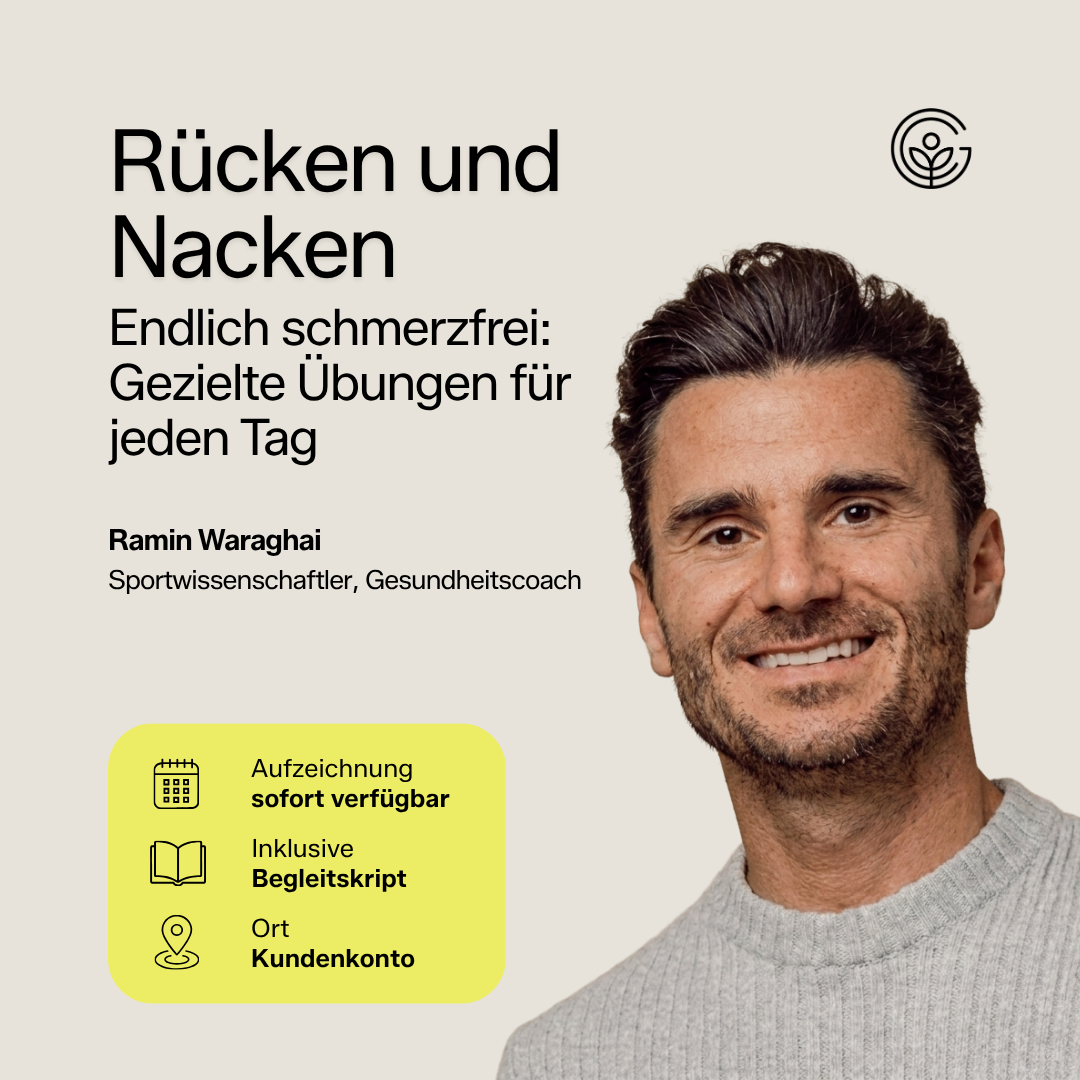 Schmerzprävention in Rücken & Nacken
