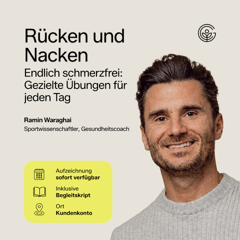 Schmerzprävention in Rücken & Nacken