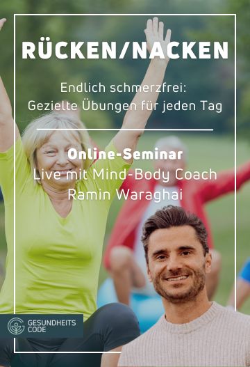 Schmerzprävention in Rücken & Nacken | Online-Seminar