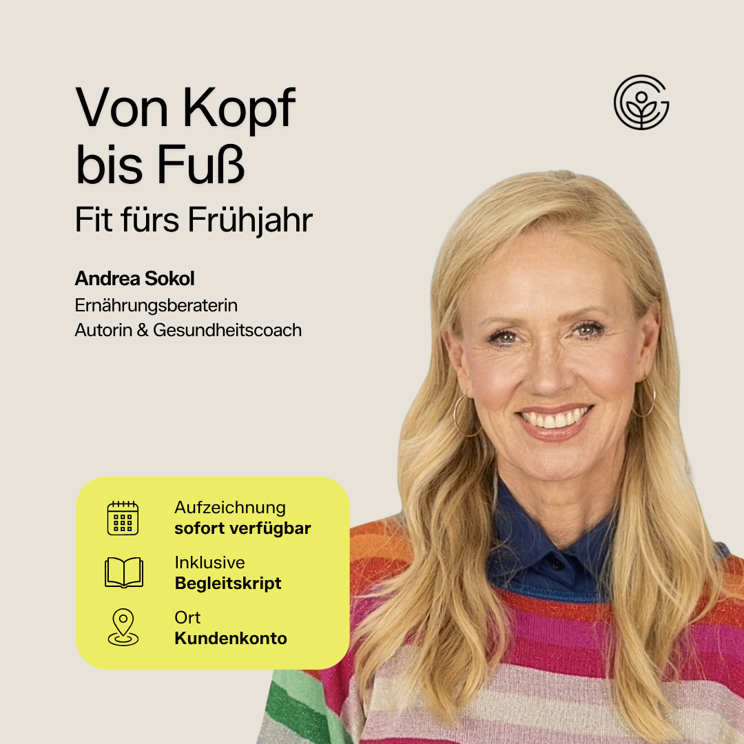 Von Kopf bis Fuß – Fit fürs Frühjahr