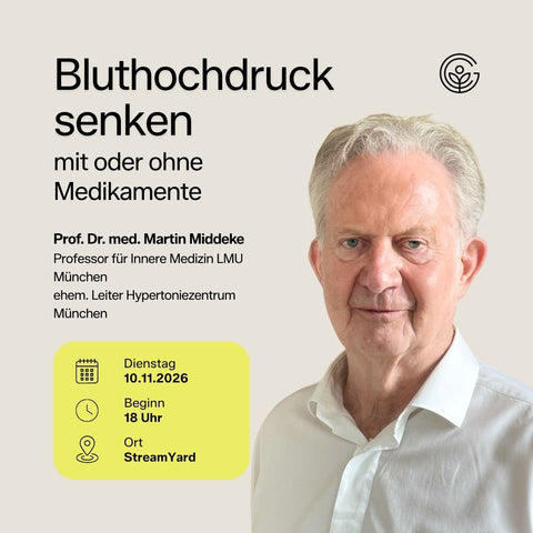 Bluthochdruck senken mit und ohne Medikamente